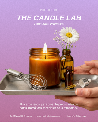 THE CANDLE LAB - Edición Primavera Botánica (Jueves de Velas y Vino)